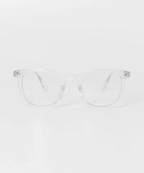 SENSE OF PLACE by URBAN RESEARCH(センスオブプレイスバイアーバンリサーチ)の「クリアフレームサングラス(サングラス・メンズ・クリア・ONE)」の1枚目の写真