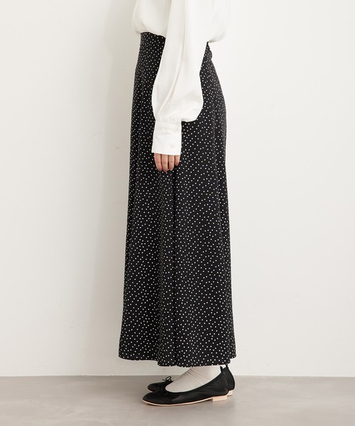 ROPE' PICNIC(ロペピクニック)の「【WEB限定】ドットマーメイドスカート(スカート・レディース・ベージュ/ブラック・38/36)」の16枚目の写真