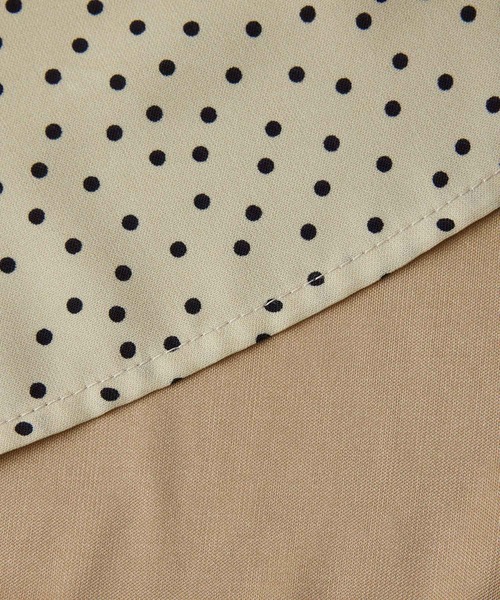 ROPE' PICNIC(ロペピクニック)の「【WEB限定】ドットマーメイドスカート(スカート・レディース・ベージュ/ブラック・38/36)」の4枚目の写真