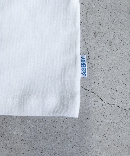 GERRY（ジェリー）の「【ag】〔GERRY/ジェリー〕USAコットン天竺COLLEGEロゴプリント半袖ワイドTシャツ/ルーズシルエット（Tシャツ/カットソー・メンズ・ホワイト/サックスブルー系/その他/ダークグリーン/ブラック・MEDIUM/LARGE/X-LARGE）」の8枚目の写真