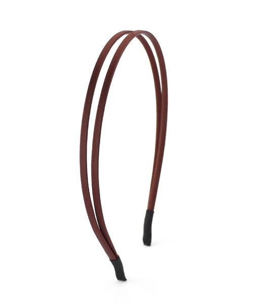 ANEMONE(アネモネ)の「2連風シックカラーカチューシャ(カチューシャ・レディース・ブラック/グリーン/ブラウン・FREE)」の7枚目の写真