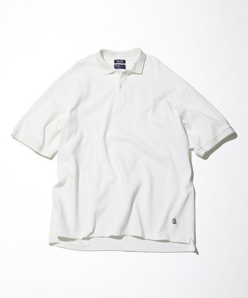 NAUTICA（ノーティカ）の「NAUTICA/ノーティカ “TOO HEAVY” S/S Polo Shirt（ポロシャツ・メンズ・ホワイト/ブラック/ネイビー・X-LARGE/MEDIUM/XX-LARGE/LARGE）」の6枚目の写真