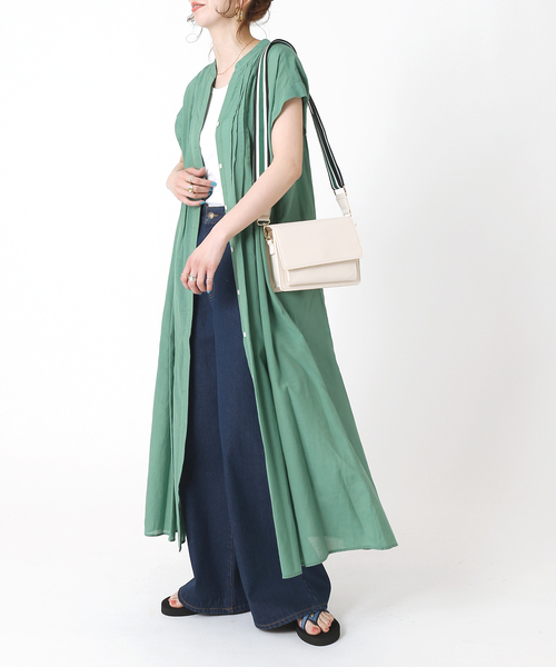 B.C STOCK(ベーセーストック)の「ワイドデニムパンツ(デニムパンツ・レディース・ネイビー/ブルー系その他・SMALL/MEDIUM)」の9枚目の写真