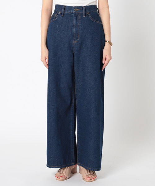 B.C STOCK(ベーセーストック)の「ワイドデニムパンツ(デニムパンツ・レディース・ネイビー/ブルー系その他・SMALL/MEDIUM)」の15枚目の写真