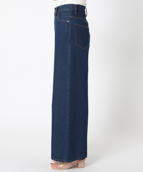 B.C STOCK(ベーセーストック)の「ワイドデニムパンツ(デニムパンツ・レディース・ネイビー/ブルー系その他・SMALL/MEDIUM)」の16枚目の写真