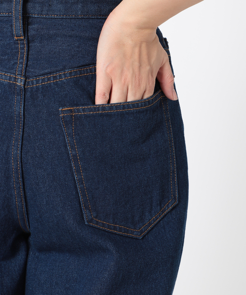 B.C STOCK(ベーセーストック)の「ワイドデニムパンツ(デニムパンツ・レディース・ネイビー/ブルー系その他・SMALL/MEDIUM)」の19枚目の写真