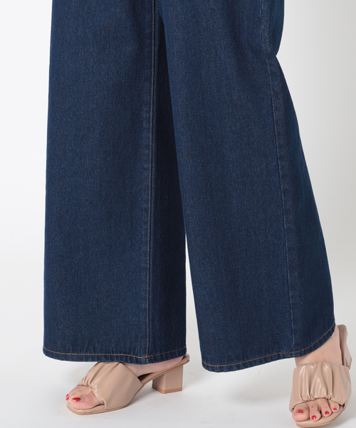 B.C STOCK(ベーセーストック)の「ワイドデニムパンツ(デニムパンツ・レディース・ネイビー/ブルー系その他・SMALL/MEDIUM)」の22枚目の写真