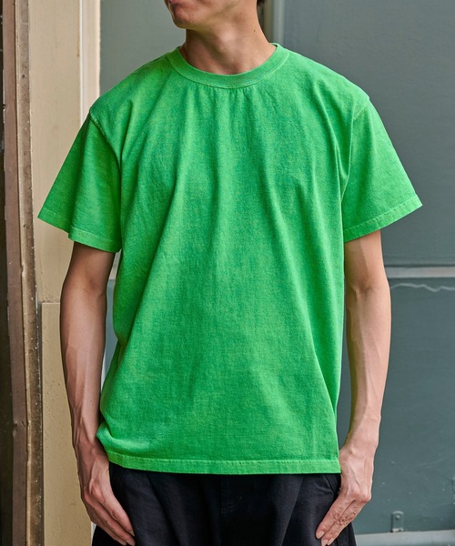 Good On(グッドオン)の「GOOD ON クルーネックTシャツ GOST701(Tシャツ/カットソー・メンズ・ライトブルー/パープル/ブルー系その他・L/M/XL/S)」の22枚目の写真