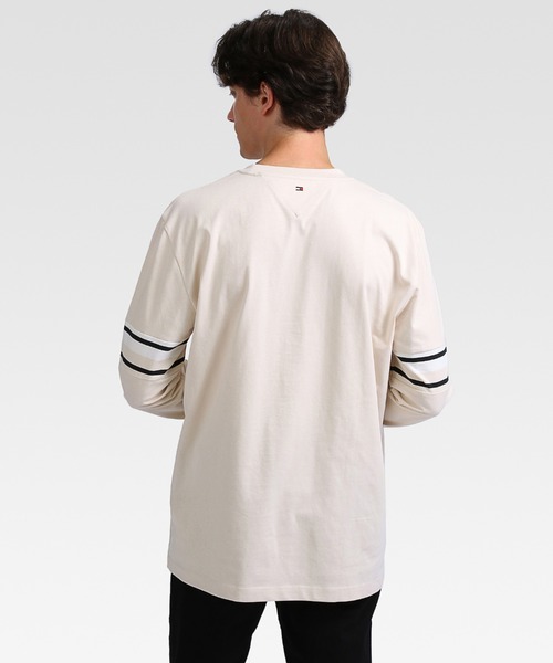 ストライプ　ロングスリーブTシャツ TOMMY HILFIGER（トミーヒルフィガー）の「【オンライン限定