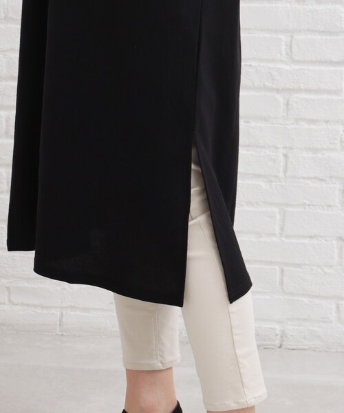 SHOO・LA・RUE（シューラルー）の「◆【接触冷感】さらりカフタンワンピース（ワンピース・レディース・ブラック/グリーン・02/03/04）」の5枚目の写真