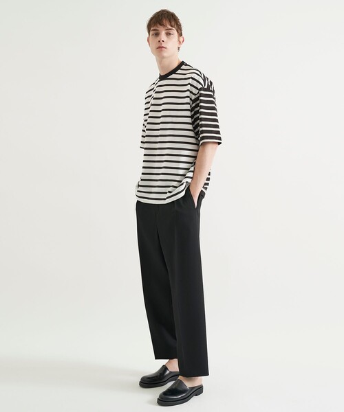 city（シティ）の「BORDER TEE（Tシャツ/カットソー・メンズ・ホワイト/グレー・1/2）」の20枚目の写真