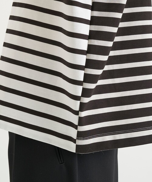 city（シティ）の「BORDER TEE（Tシャツ/カットソー・メンズ・ホワイト/グレー・1/2）」の7枚目の写真