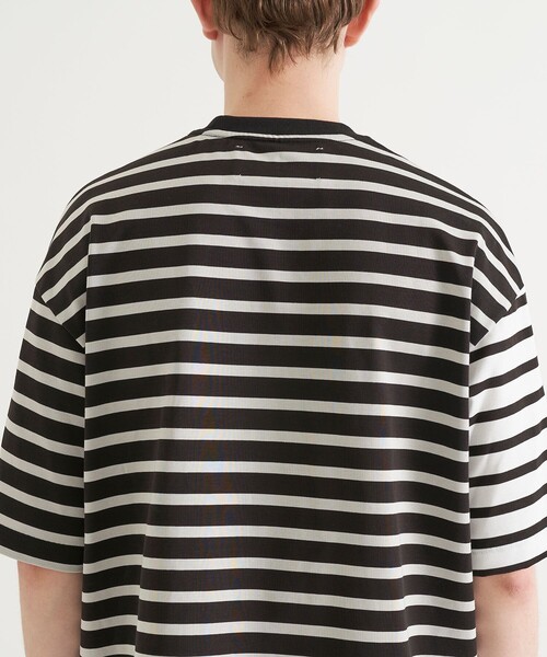 city（シティ）の「BORDER TEE（Tシャツ/カットソー・メンズ・ホワイト/グレー・1/2）」の8枚目の写真