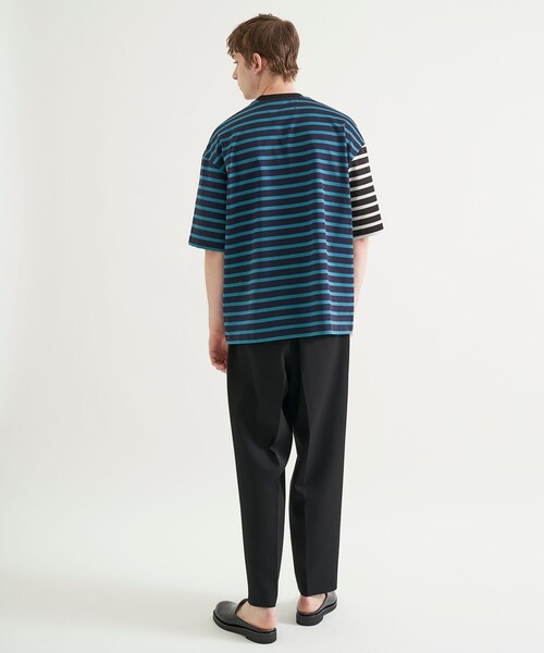 city（シティ）の「BORDER TEE（Tシャツ/カットソー・メンズ・ホワイト/グレー・1/2）」の10枚目の写真