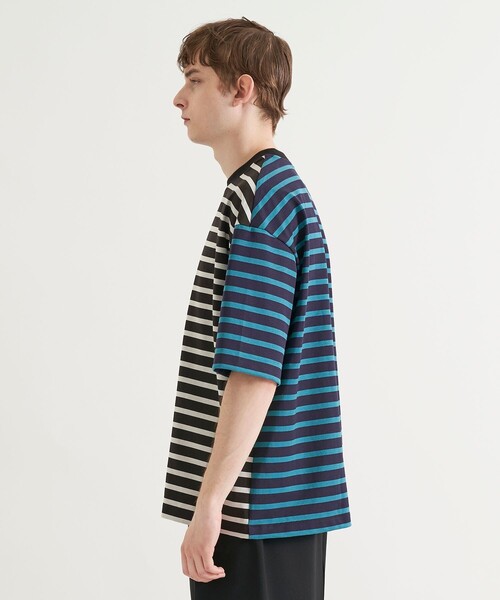 city（シティ）の「BORDER TEE（Tシャツ/カットソー・メンズ・ホワイト/グレー・1/2）」の12枚目の写真