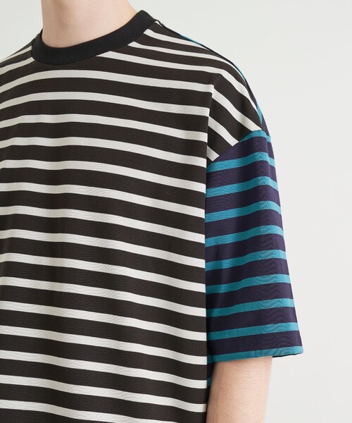 city（シティ）の「BORDER TEE（Tシャツ/カットソー・メンズ・ホワイト/グレー・1/2）」の16枚目の写真