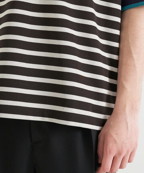 city（シティ）の「BORDER TEE（Tシャツ/カットソー・メンズ・ホワイト/グレー・1/2）」の17枚目の写真