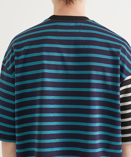 city（シティ）の「BORDER TEE（Tシャツ/カットソー・メンズ・ホワイト/グレー・1/2）」の19枚目の写真