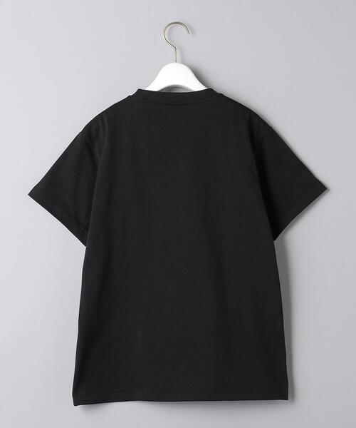 BATONER（バトナー）の「＜BATONER＞ショートスリーブ Tシャツ（Tシャツ/カットソー・レディース・オフホワイト/ブラック・1）」の14枚目の写真