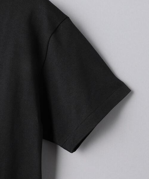 BATONER（バトナー）の「＜BATONER＞ショートスリーブ Tシャツ（Tシャツ/カットソー・レディース・オフホワイト/ブラック・1）」の16枚目の写真