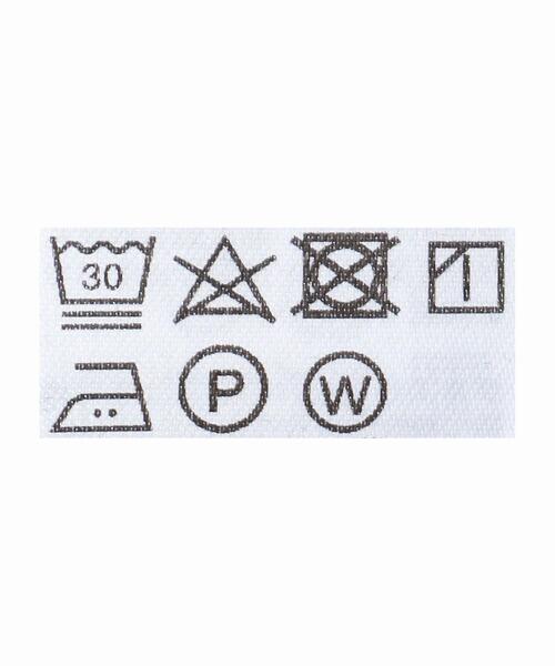 BATONER（バトナー）の「＜BATONER＞ショートスリーブ Tシャツ（Tシャツ/カットソー・レディース・オフホワイト/ブラック・1）」の13枚目の写真