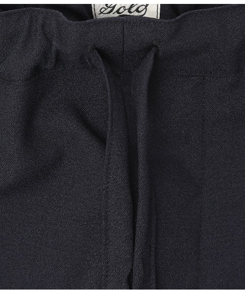GOLD（ゴールド）の「GOLD / ゴールド：CRAPE TWILL DRAW STRING PANTS：22A-GL42277[MUS]（その他パンツ・メンズ・ブラック/ネイビー・M/L）」の16枚目の写真