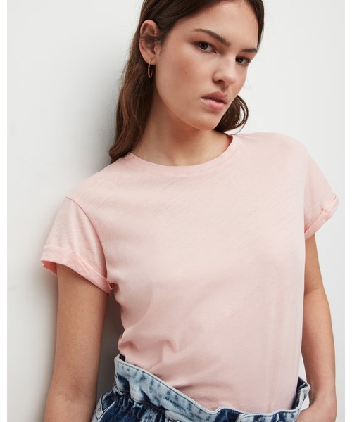 ALLSAINTS(オールセインツ)の「ANNA TEE | ANNA Tシャツ(Tシャツ/カットソー・レディース・ピンク系・4/6/8/10/2)」の6枚目の写真