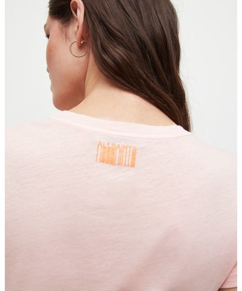 ALLSAINTS(オールセインツ)の「ANNA TEE | ANNA Tシャツ(Tシャツ/カットソー・レディース・ピンク系・4/6/8/10/2)」の4枚目の写真