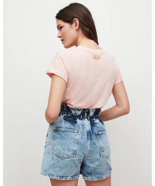 ALLSAINTS(オールセインツ)の「ANNA TEE | ANNA Tシャツ(Tシャツ/カットソー・レディース・ピンク系・4/6/8/10/2)」の3枚目の写真
