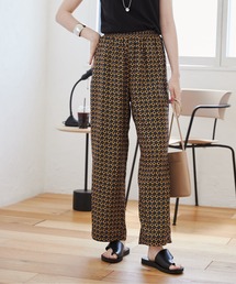 ANGIE | プリントイージーパンツ(その他パンツ)