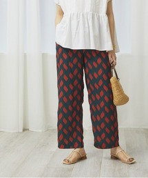 ANGIE | プリントイージーパンツ(その他パンツ)