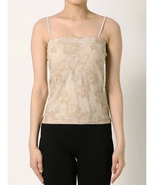 MERCURYDUO（マーキュリーデュオ）の「2WAYカップ付レースベアインナー（チューブトップ・レディース・ブラック/ベージュ/オフホワイト・FREE）」の5枚目の写真