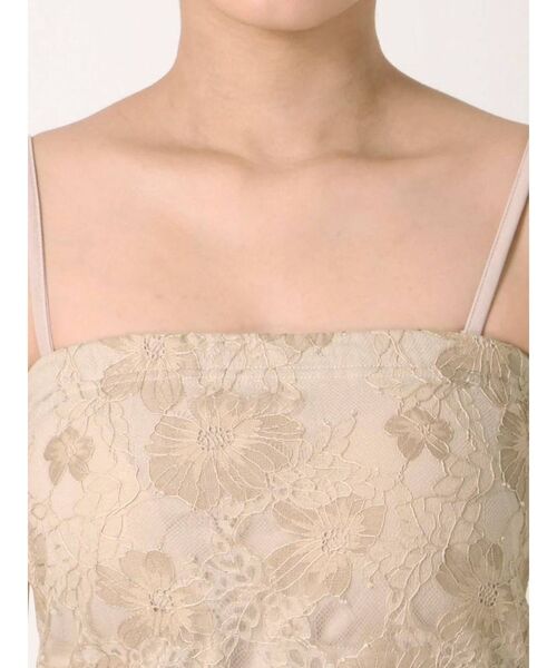 MERCURYDUO（マーキュリーデュオ）の「2WAYカップ付レースベアインナー（チューブトップ・レディース・ブラック/ベージュ/オフホワイト・FREE）」の8枚目の写真