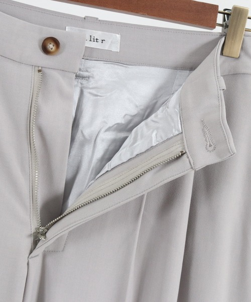 a lit r（ア リトル）の「mp10207-2タックイージーパンツ（その他パンツ・メンズ・ライトグレー/ブラック/カーキ/チャコール・M/L）」の17枚目の写真