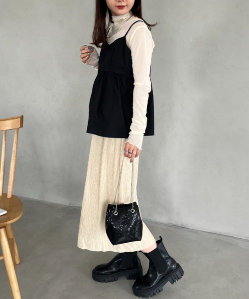 MYMOOD.（マイムード）の「glitter metallic shoulder Bag