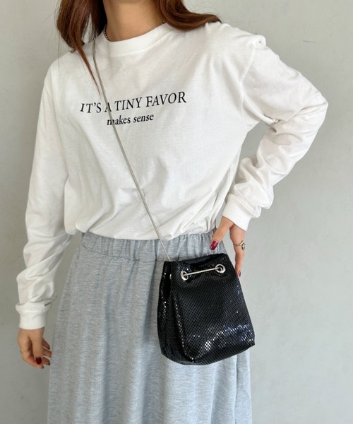 MYMOOD.（マイムード）の「glitter metallic shoulder Bag