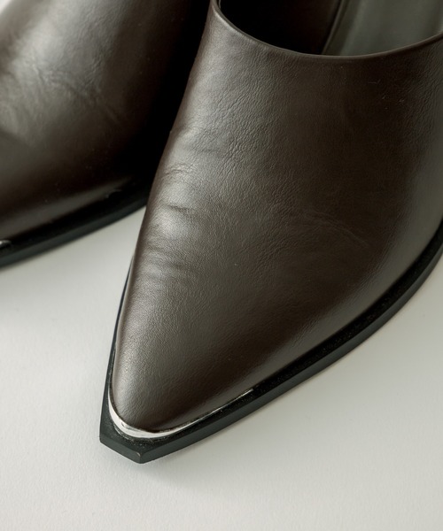 mystic（ミスティック）の「ウエスタンスリッポン（スリッポン・レディース・ブラック/ダークブラウン・38/36/37）」の6枚目の写真