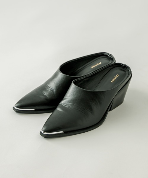 mystic（ミスティック）の「ウエスタンスリッポン（スリッポン・レディース・ブラック/ダークブラウン・38/36/37）」の10枚目の写真