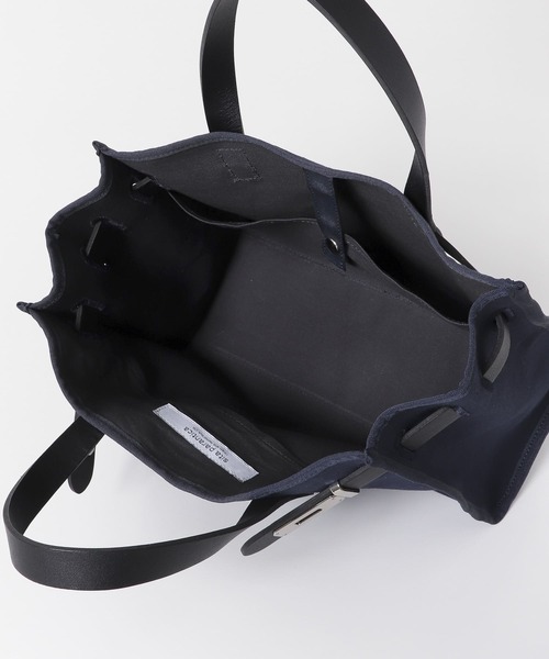 sita parantica（シータパランティカ）の「sita parantica　CANVAS LEATHER TOTE S（トートバッグ・レディース・ネイビー/ブラウン・-）」の14枚目の写真