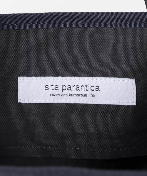 sita parantica（シータパランティカ）の「sita parantica　CANVAS LEATHER TOTE S（トートバッグ・レディース・ネイビー/ブラウン・-）」の12枚目の写真