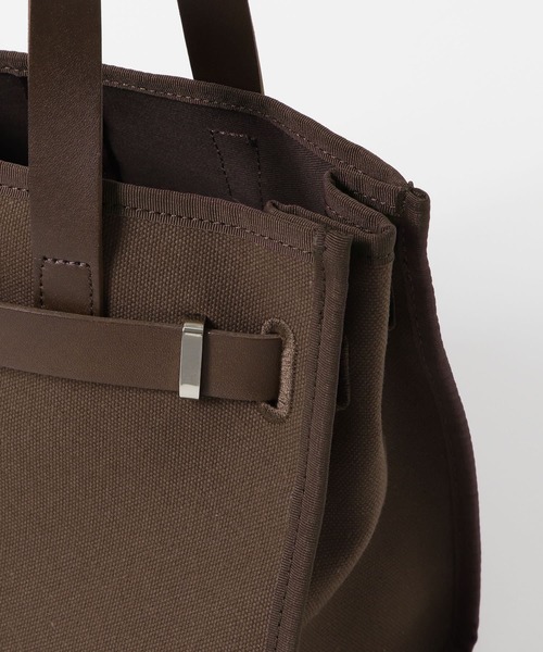 sita parantica（シータパランティカ）の「sita parantica　CANVAS LEATHER TOTE S（トートバッグ・レディース・ネイビー/ブラウン・-）」の11枚目の写真