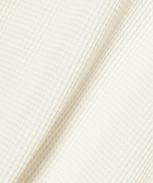 BEAMS BOY(ビームスボーイ)の「BEAMS BOY / サーマル ビッグシルエット クルーネック(Tシャツ/カットソー・レディース・ブラック/オフホワイト・ONE SIZE)」の18枚目の写真