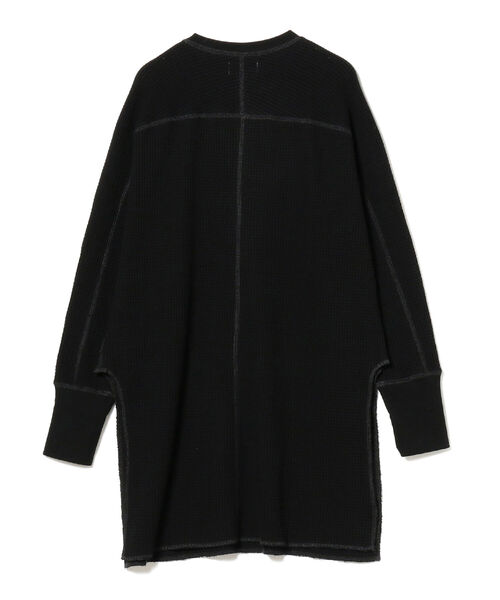 BEAMS BOY(ビームスボーイ)の「BEAMS BOY / サーマル ビッグシルエット クルーネック(Tシャツ/カットソー・レディース・ブラック/オフホワイト・ONE SIZE)」の20枚目の写真