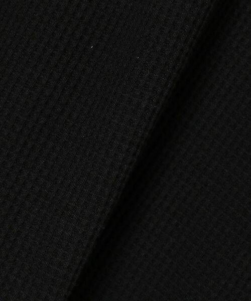BEAMS BOY(ビームスボーイ)の「BEAMS BOY / サーマル ビッグシルエット クルーネック(Tシャツ/カットソー・レディース・ブラック/オフホワイト・ONE SIZE)」の21枚目の写真