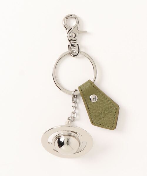Vivienne Westwood（ヴィヴィアンウエストウッド）の「82030080-OM0009-LA3D ORB SILVER（キーケース/キーアクセサリー・レディース・ホワイト/グリーン/ブルー・FREE）」の3枚目の写真