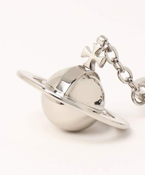 Vivienne Westwood（ヴィヴィアンウエストウッド）の「82030080-OM0009-LA3D ORB SILVER（キーケース/キーアクセサリー・レディース・ホワイト/グリーン/ブルー・FREE）」の4枚目の写真