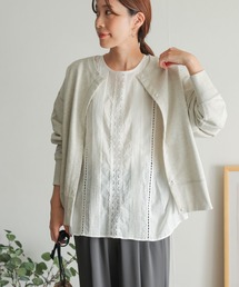URBAN RESEARCH DOORS | フロントレースブラウス(Tシャツ/カットソー)
