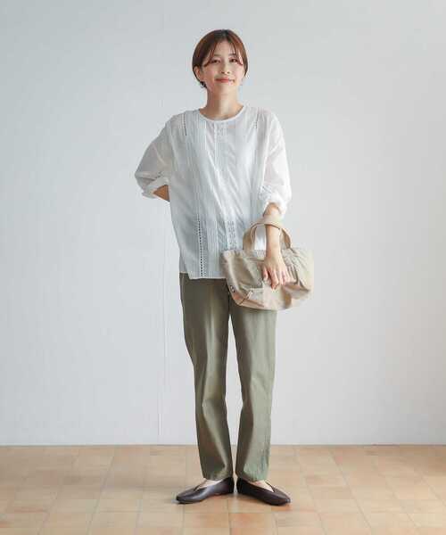 セール】フロントレースブラウス（Tシャツ/カットソー）｜URBAN