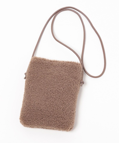 LEPSIM（レプシィム）の「アソートスマホショルダー　344203（ショルダーバッグ・レディース・ブラウン/アイボリー/チェック・ONE SIZE）」の11枚目の写真