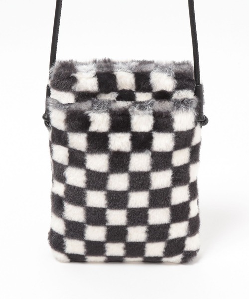LEPSIM（レプシィム）の「アソートスマホショルダー　344203（ショルダーバッグ・レディース・ブラウン/アイボリー/チェック・ONE SIZE）」の15枚目の写真